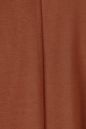 Product shot of the The Ponte Blazer – Ochre in colour Ochre, showing detail