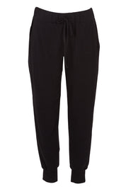 Product shot of The Basic Keeper Pant in colour Black (Black), from the front