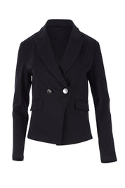 Product shot of The Desire Jacket in colour Black (Black), from the front