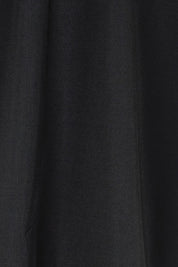 Product shot of the The Modern Shrug – Black in colour Black, showing detail