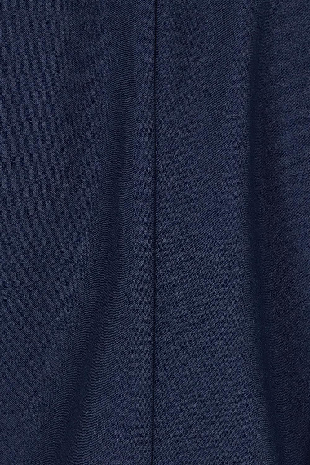 Product shot of The Contrast Inner Cuff Blazer in colour Navy (Blue), detail