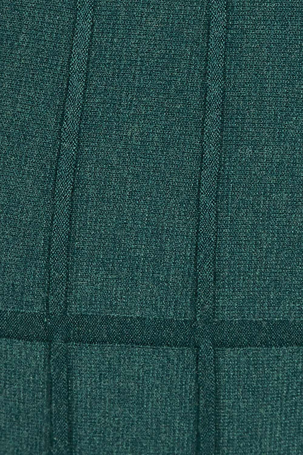 Preloved The Midi Textured Knit Skirt - Tealgreen