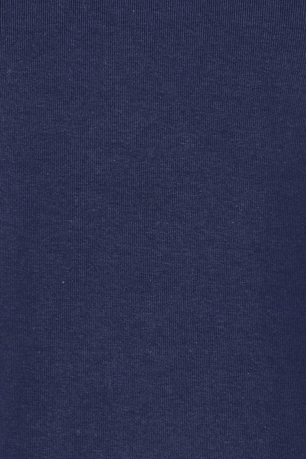 Product shot of The Reversible Cotton Stretch Top in colour Navy (Blue), detail