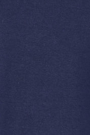 Product shot of The Reversible Cotton Stretch Top in colour Navy (Blue), detail