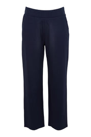 Preloved The Straight Cut Pull On Ponte Pant - Darknavy