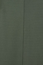 Product shot of The Ponte A Line Pull On Skirt in colour Forrest (Green), detail