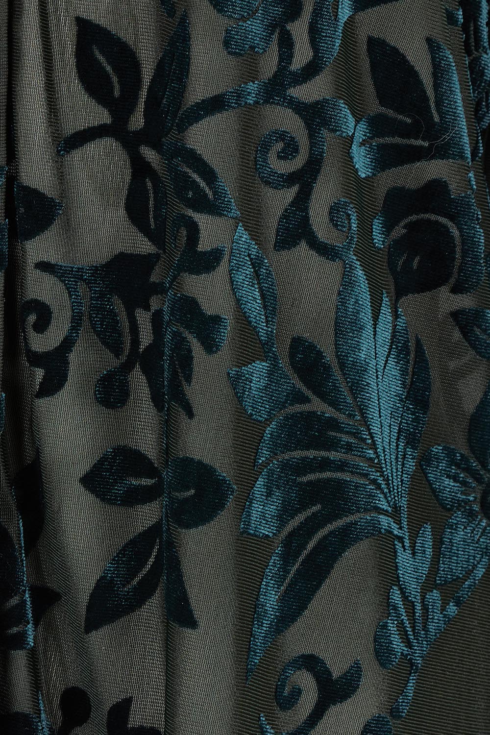 The Soft Burnout Velvet Shirt – Deepteal