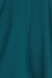 Product shot of The Soft Suiting Lined Blazer in colour Darkteal (Green), detail