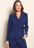 The Soft Suiting Lined Blazer – Navy