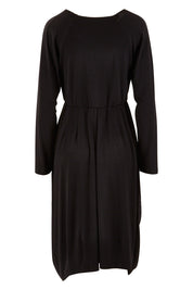 Preloved Belle Loose Pockets Dress - Black