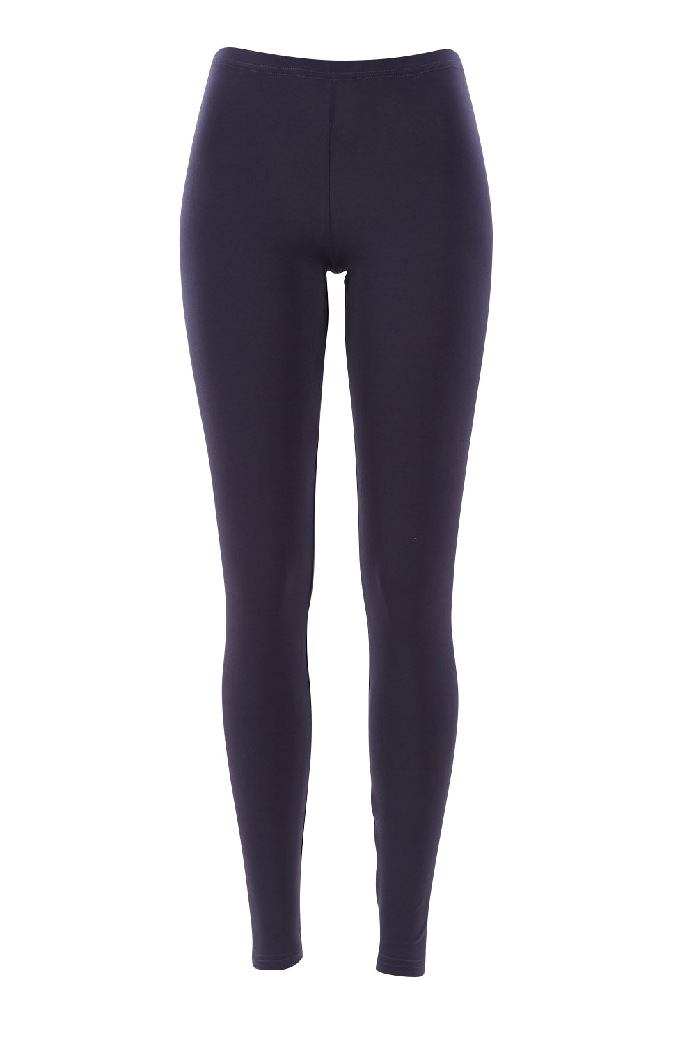 Product shot of the Belle Legging in colour Charcoal (Grey), from the front