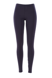 Product shot of the Belle Legging in colour Charcoal (Grey), from the front