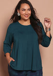 Belle Luxe Bamboo Spliced Tee – Deeplagoon