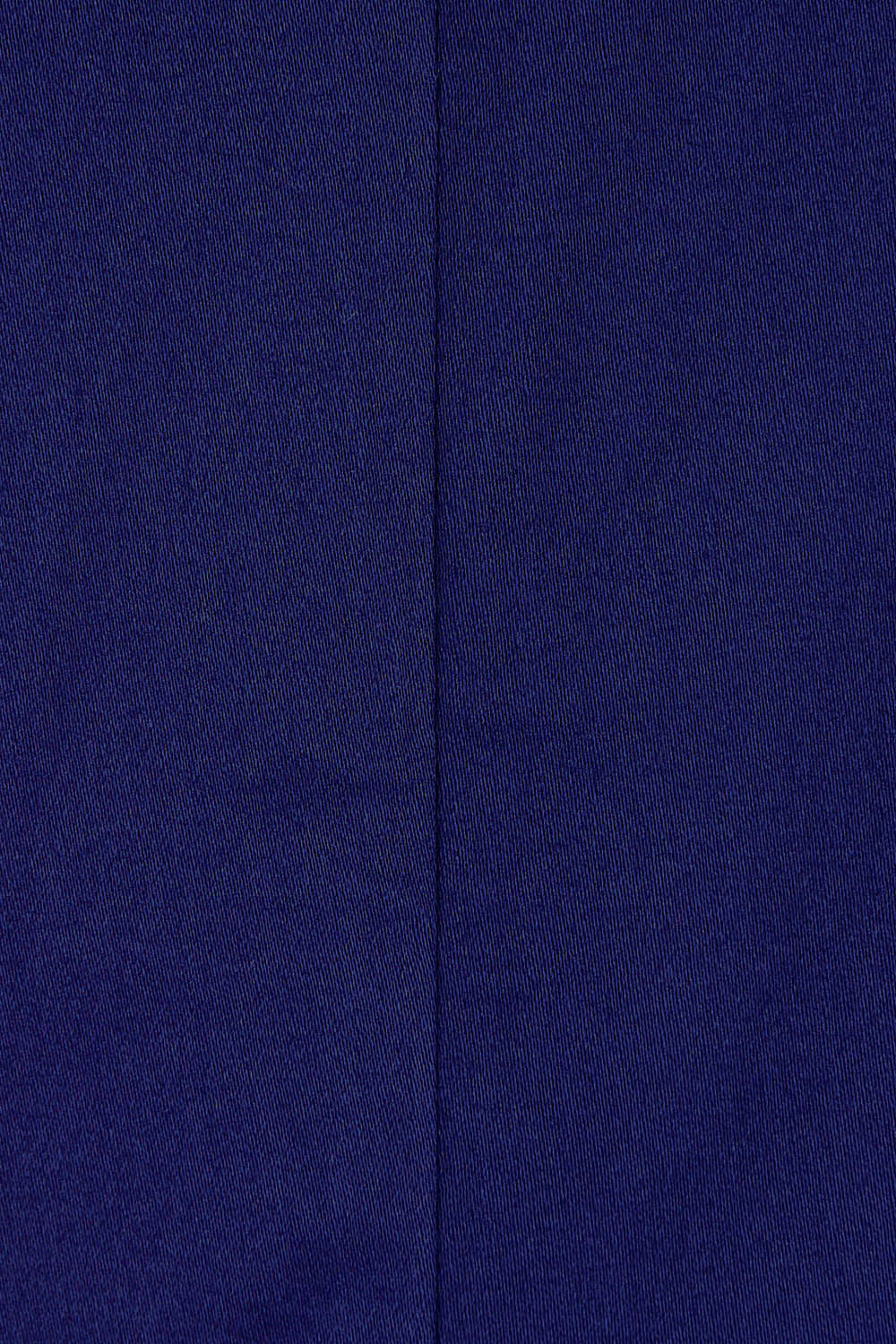 Product shot of the Belle A Line Cotton Sateen Dress in colour Sapphire (Blue), detail