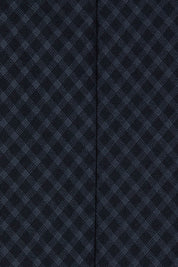 Product shot of the Belle Checked Jacket in colour Blackgrey (Black), detail
