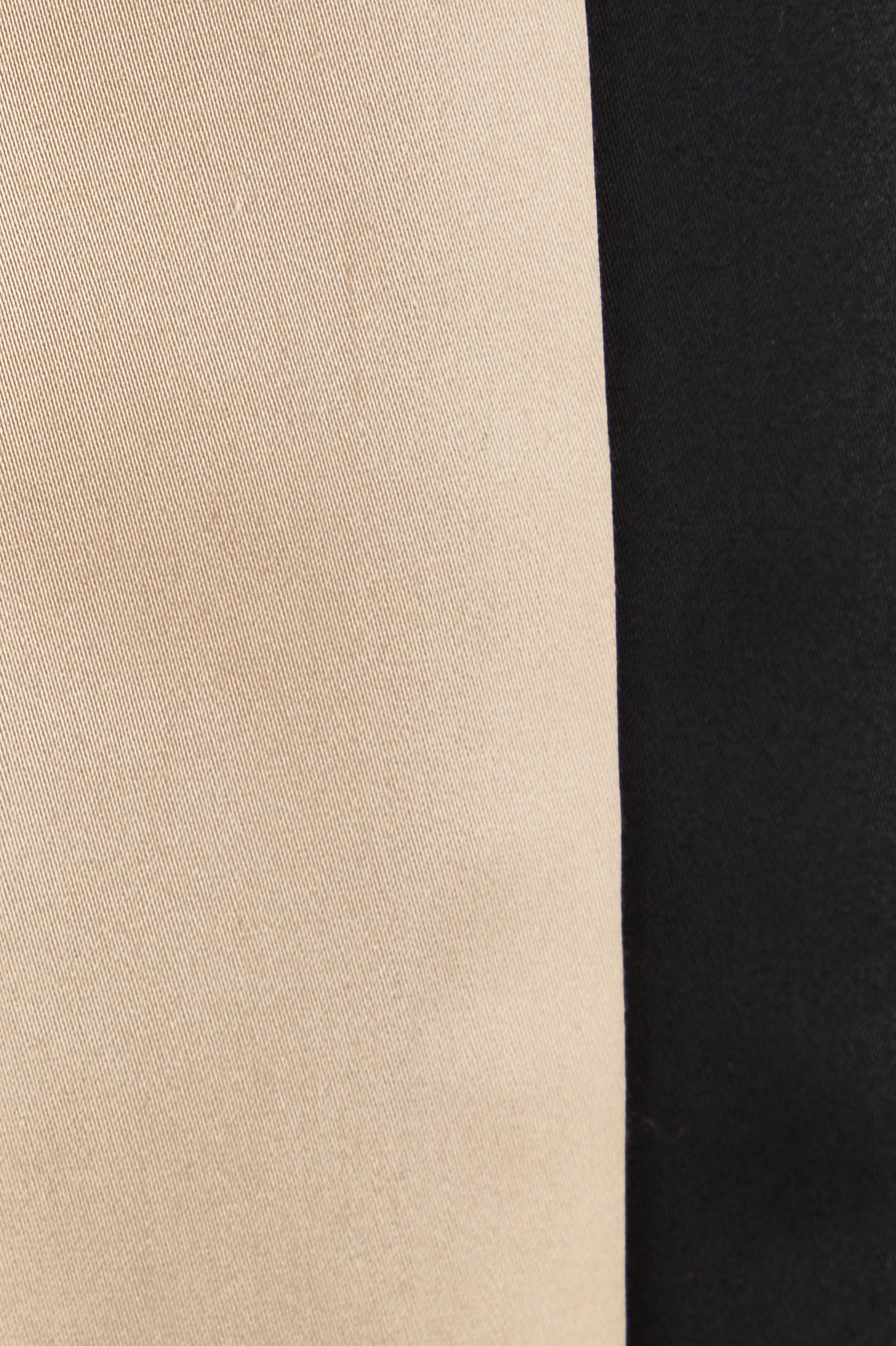 Product shot of the Belle Panelled Pull On Pants in colour Blackcamel (Black), detail