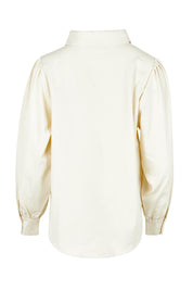 Belle Luxe Full Sleeve Shirt – Ivory