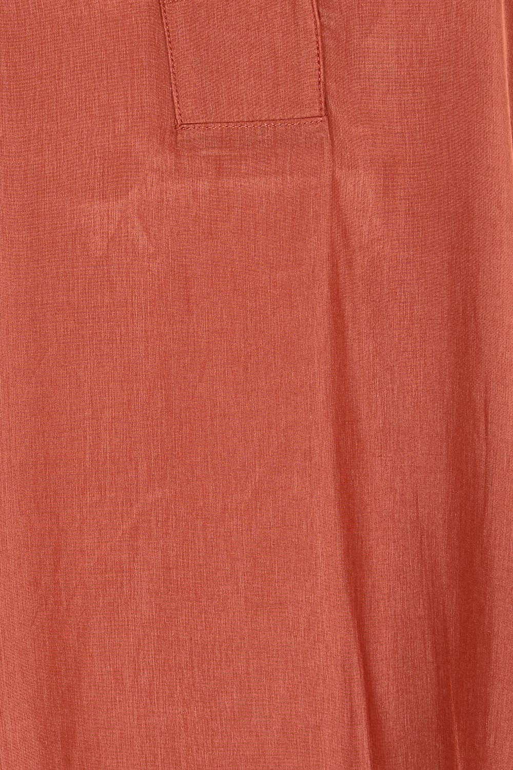 Product shot of the Belle Easy Wear Every Wear Blouse - Sienna in colour Sienna, showing detail