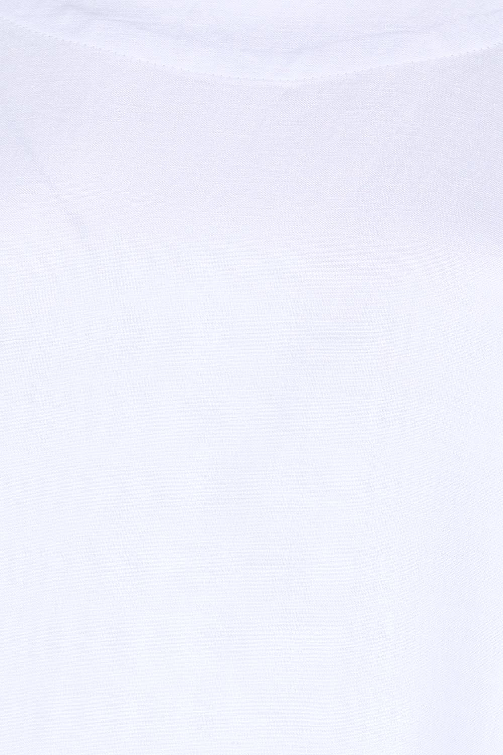 Product shot of the Belle Wear Anywhere Woven Tee  - White in colour White, showing detail