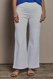 Preloved Easy As Plain Pull On Jeans - White