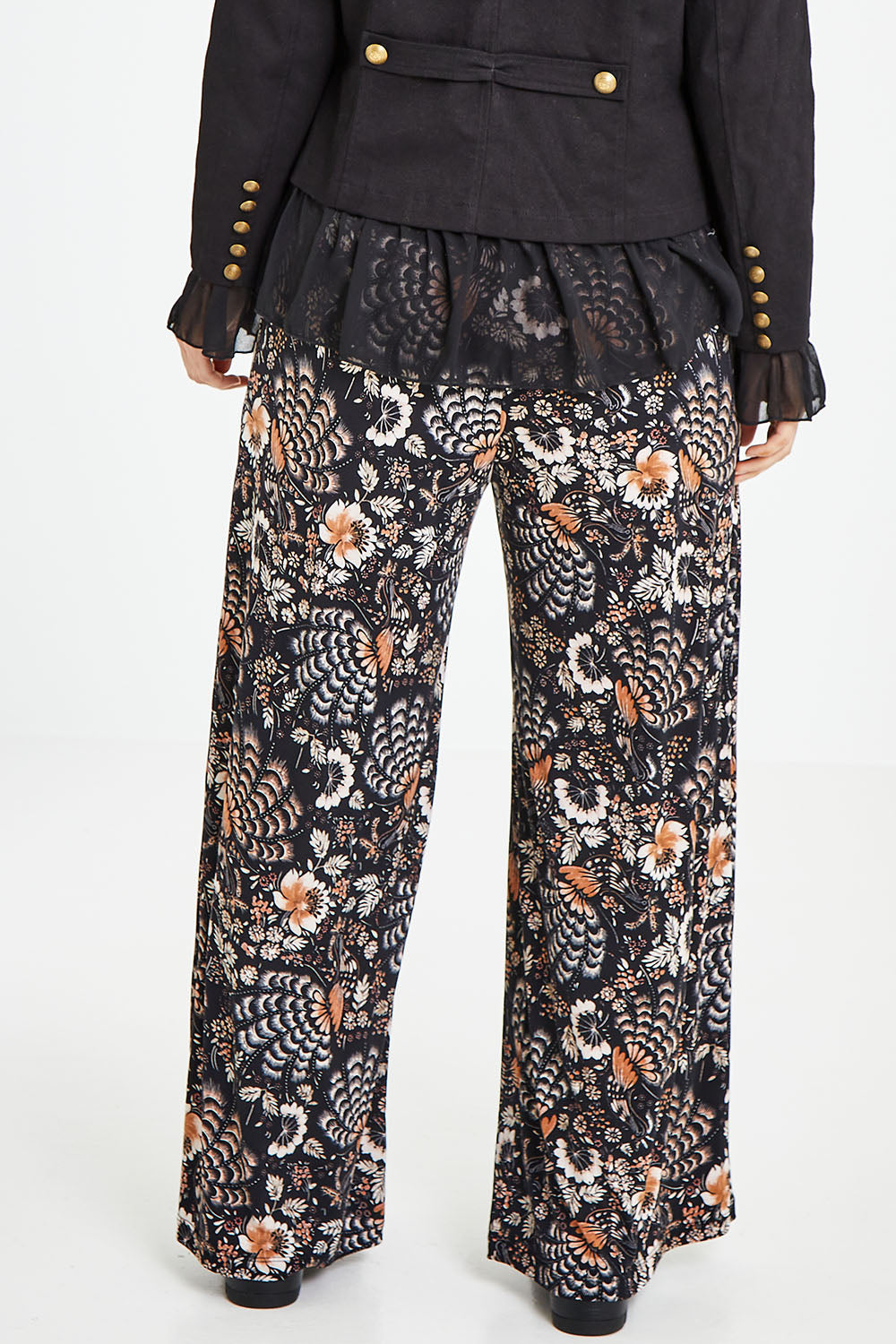 Preloved Flight Of Fancy Pants - Black