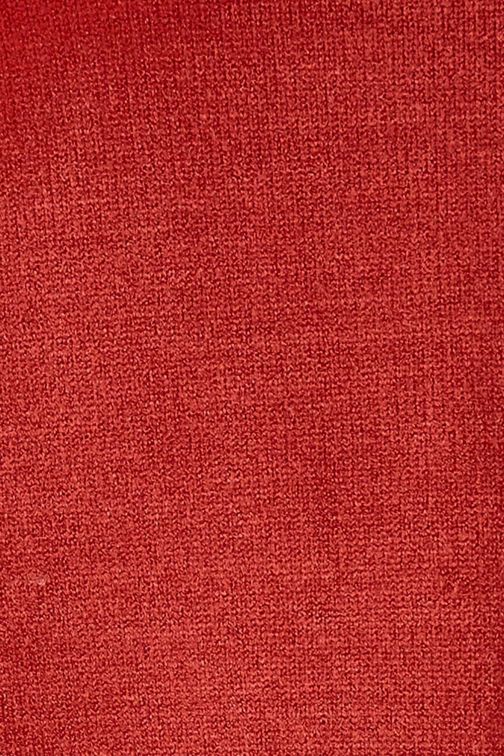 Product shot of the Rules Of The House Sweater in colour Rust, detail