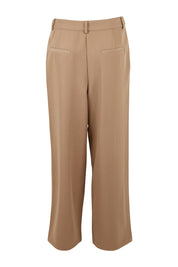 Product shot of the All For Love Pants in colour Camel, from the back