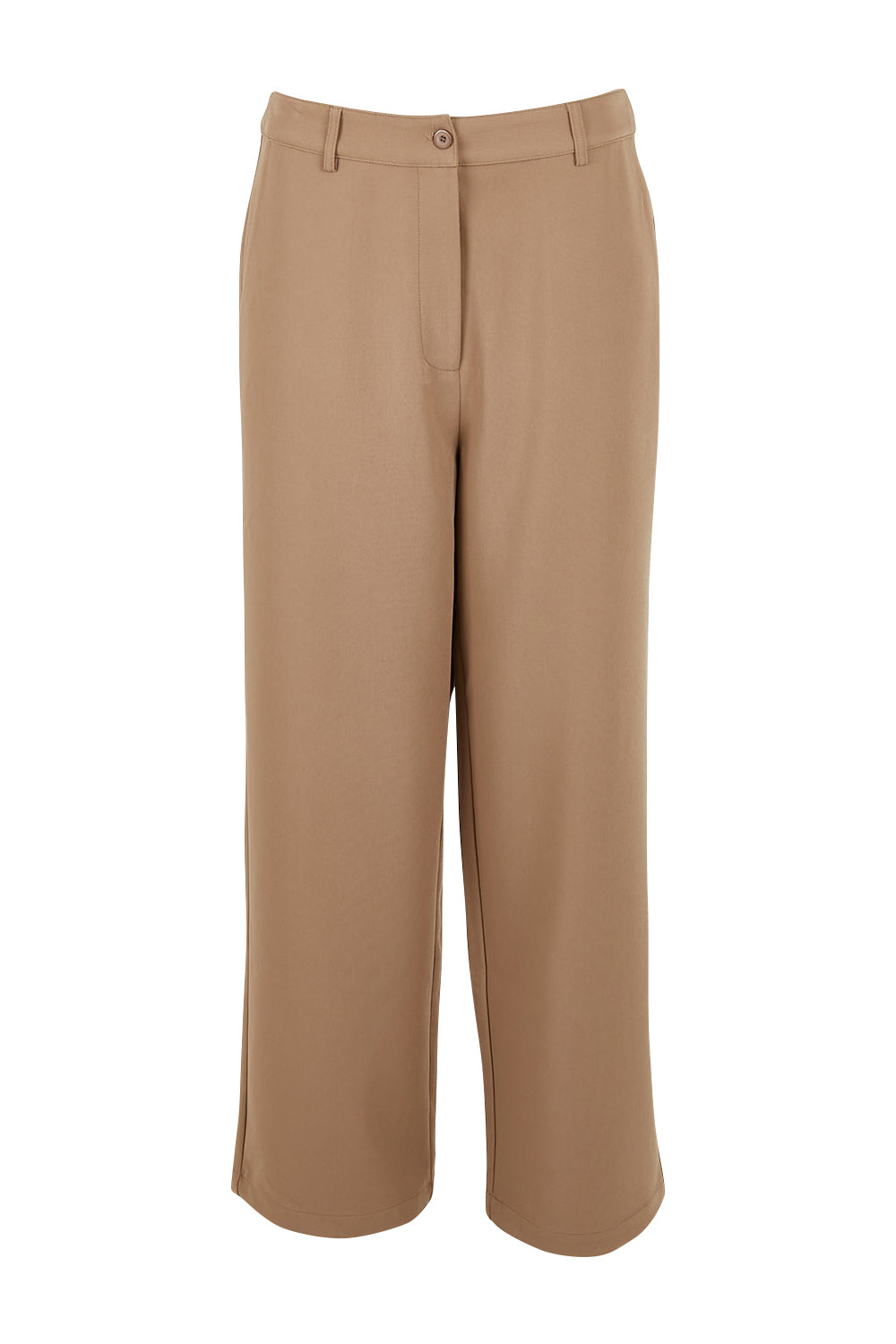 Product shot of the All For Love Pants in colour Camel, from the front