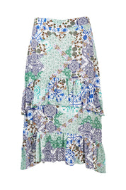 Preloved Tiers Of Delight Skirt - Morocco