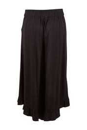 Preloved Ready For Dancing Ruffle Hem Pants - Black