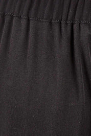 Preloved Ready For Dancing Ruffle Hem Pants - Black