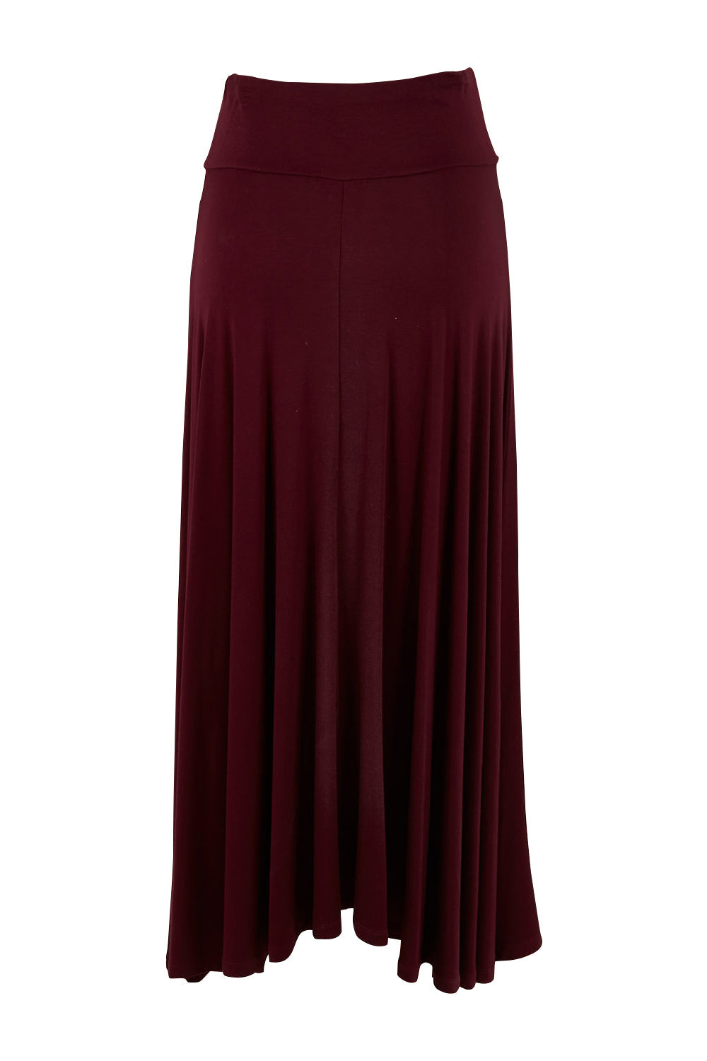 Preloved Love Language Bamboo Maxi Skirt - Merlot