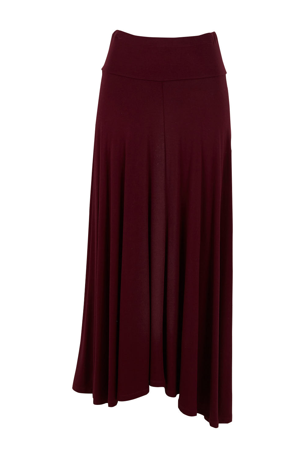 Preloved Love Language Bamboo Maxi Skirt - Merlot