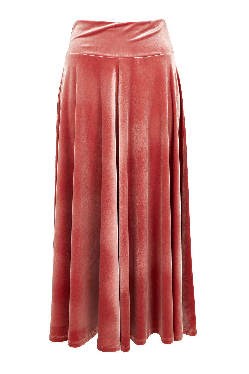 Love By Candlelight Velvet Skirt – Dustyrose