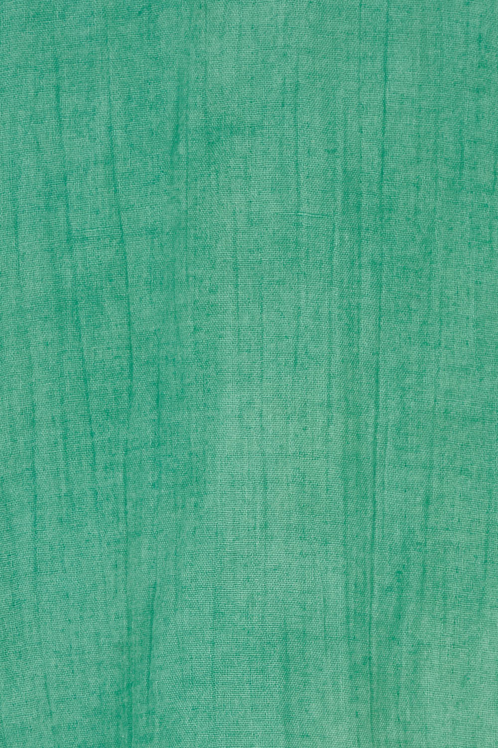Product shot of the Every Other Day Cotton Blouse in colour Sage (Green), detail