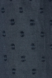 Product shot of the Happy Hour Dobby Blouse in colour Black (Black), detail