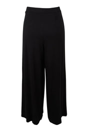 Product shot of the All For You Wrap Pants in colour Black (Black), from the back
