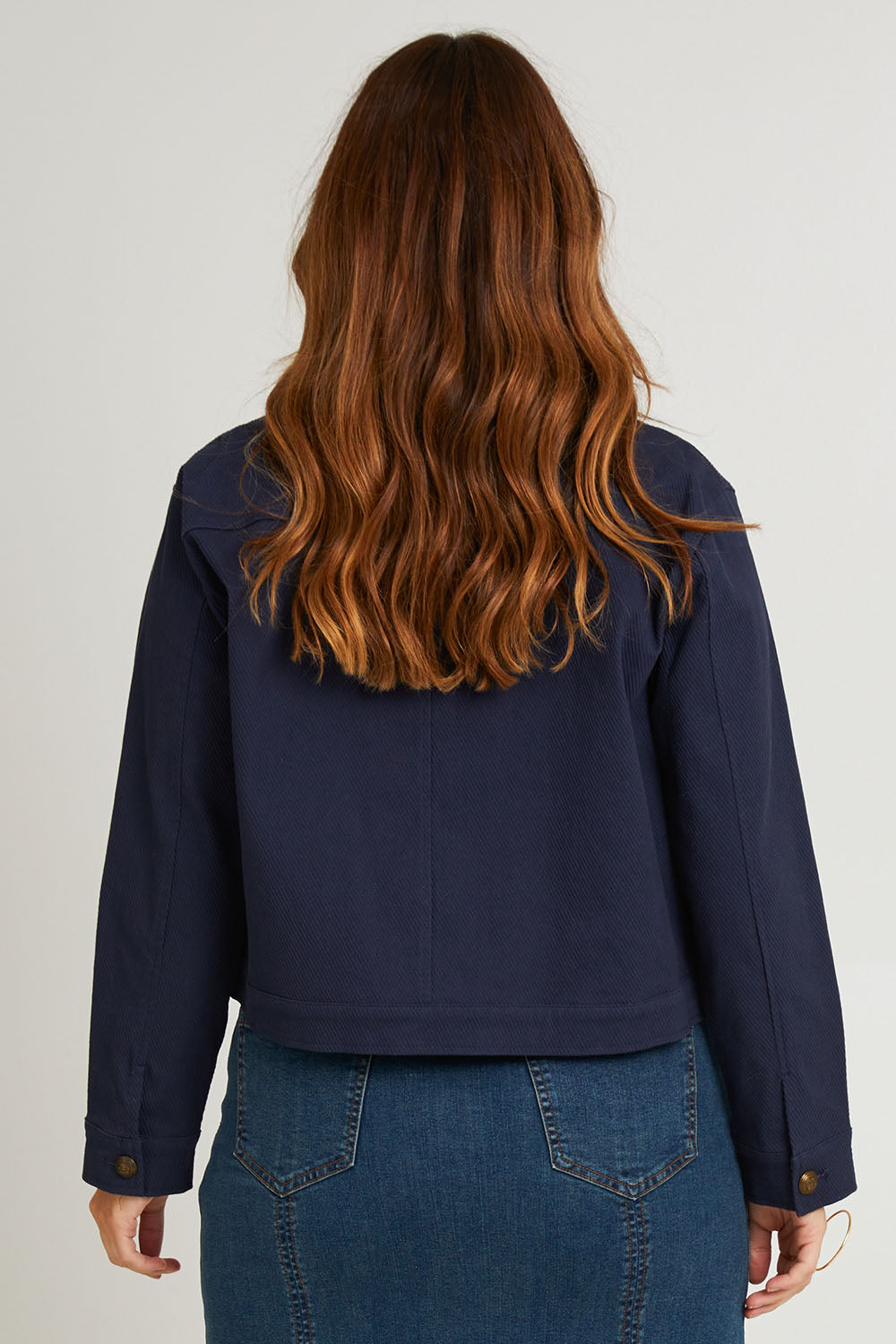 Preloved Coffee Date Jacket - Navy