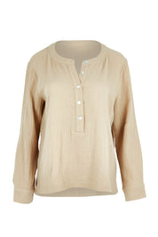 Preloved Grandpa And Me Cotton Blouse - Stone