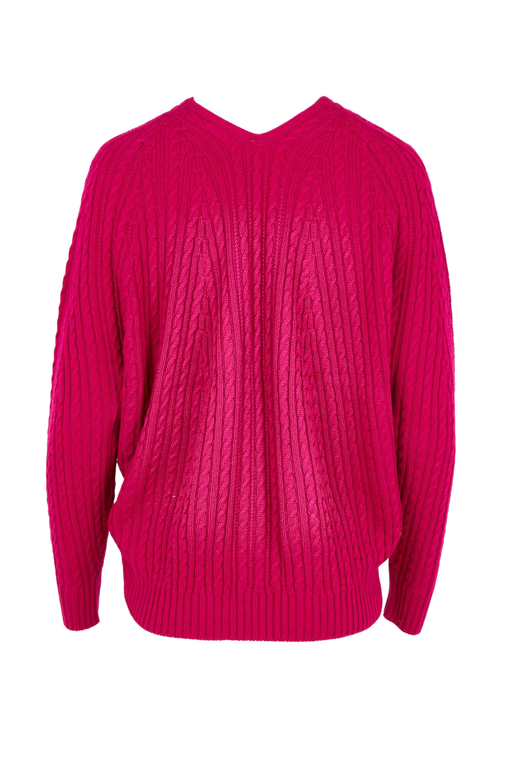Ready And Cable Seamless Jumper – Wildberry