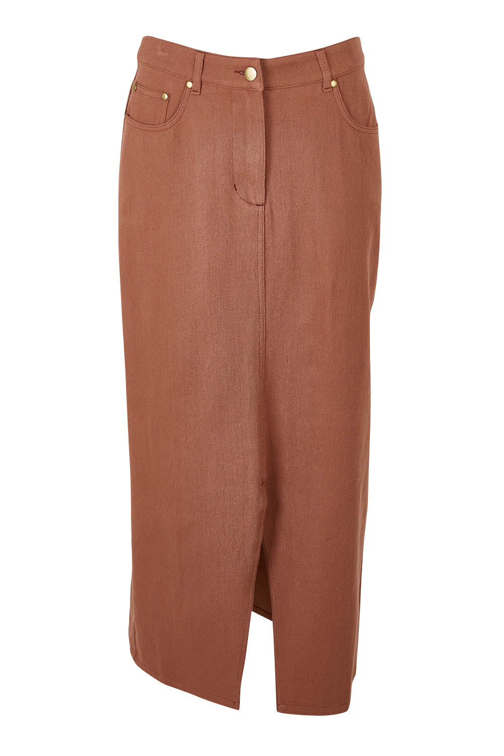 Preloved Carry Me With You Maxi Skirt - Rosewood