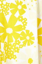Product shot of the Glory Days Maxi Dress in colour Sunshine, detail