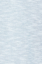 Product shot of the Go To Knit Boyfriend Henley in colour Sky (Blue), detail