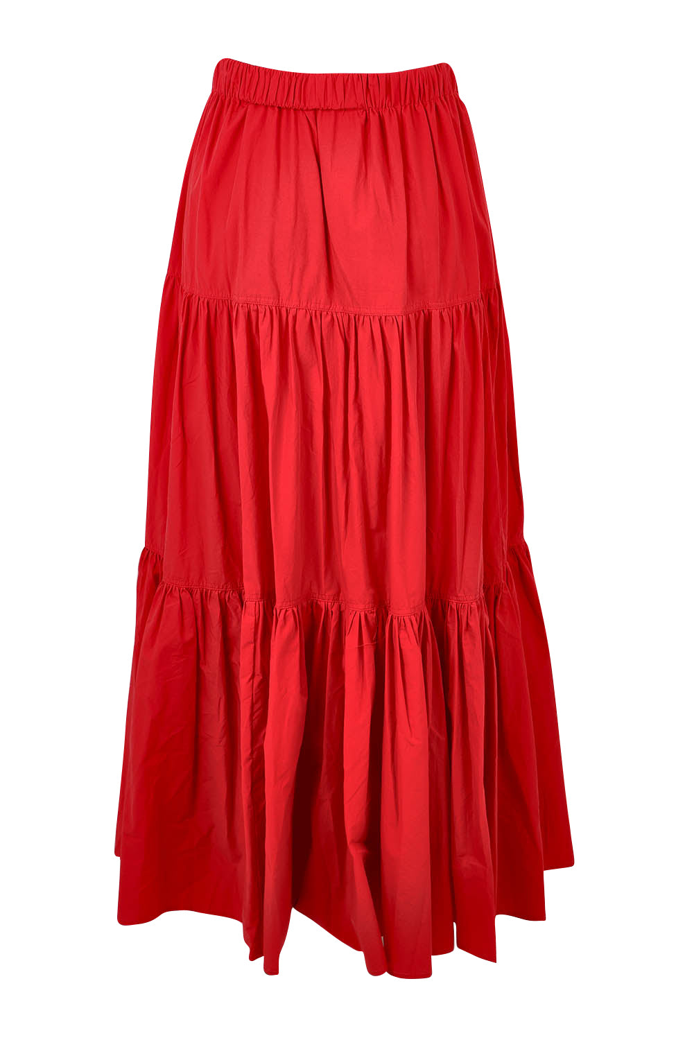 Preloved Promenade Maxi Skirt - Rouge