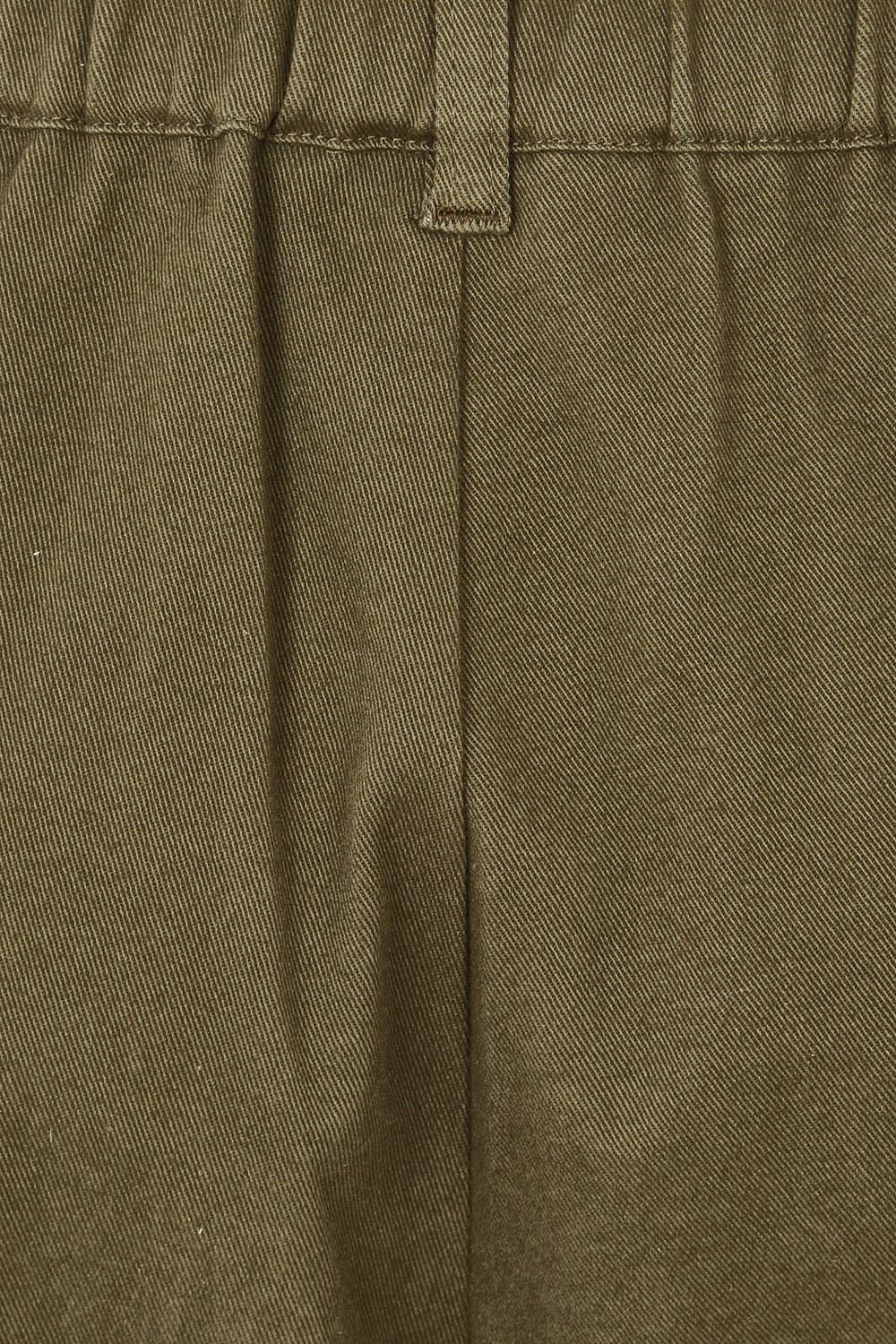 Product shot of the Need You In My Life Pants in colour Moss (Green), detail