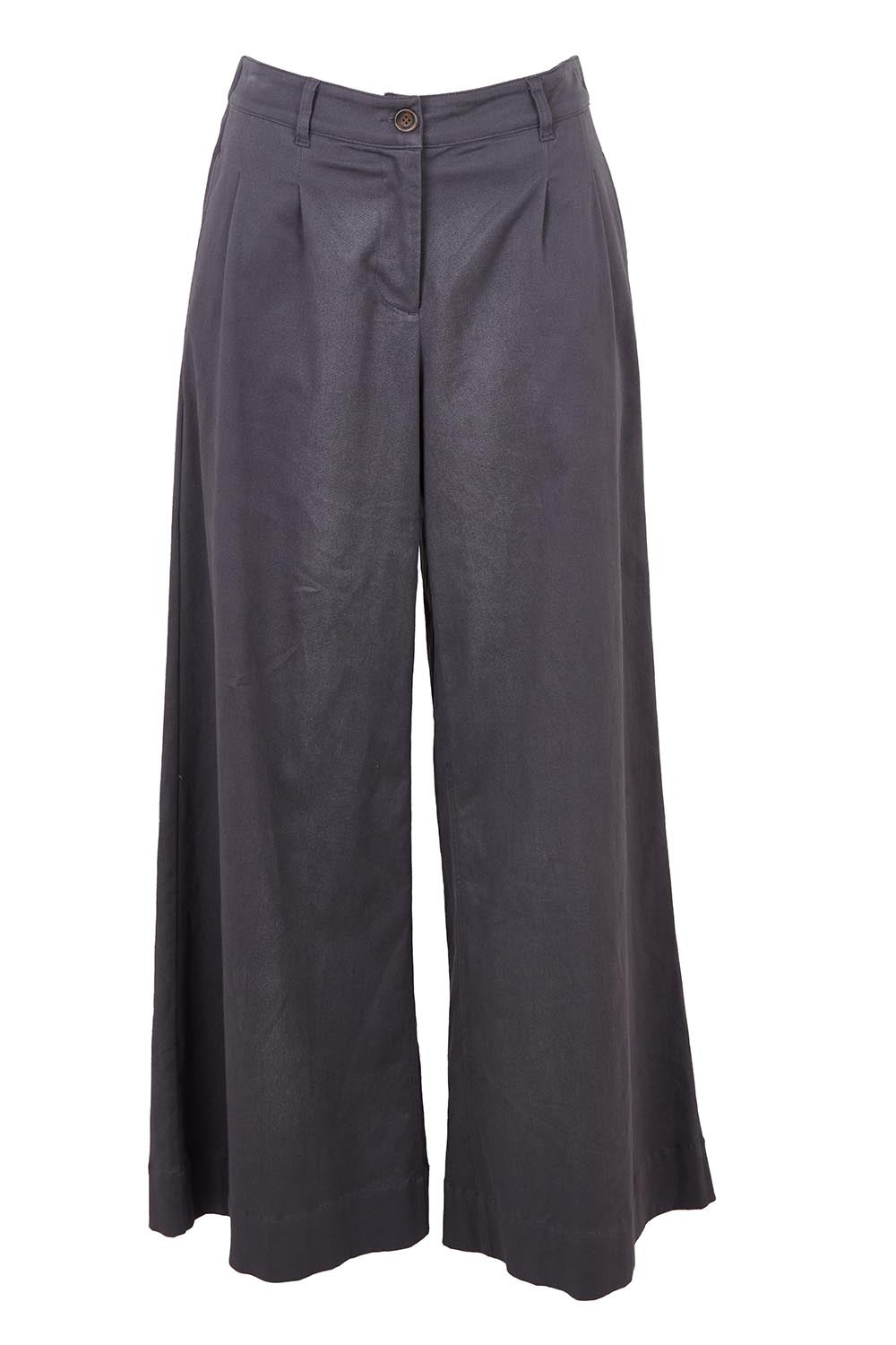 Product shot of the Need You In My Life Pants in colour Steel (Grey), from the front