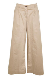 Product shot of the Need You In My Life Pants - Wheat in colour Wheat, from the front