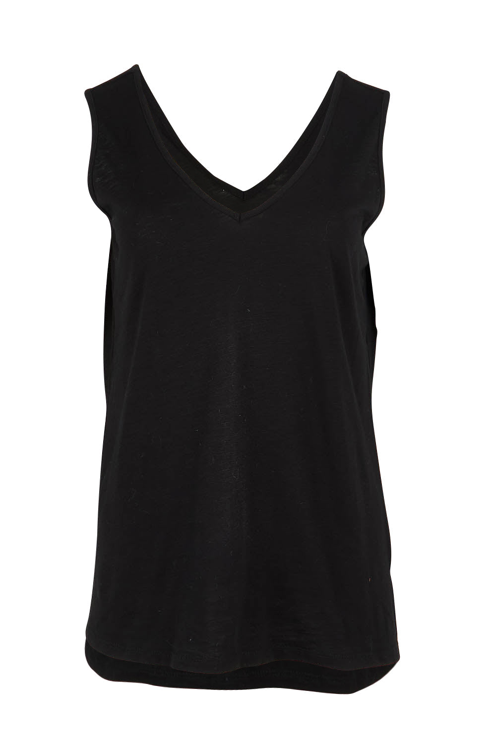 Preloved Need You Double Vee Tank - Black