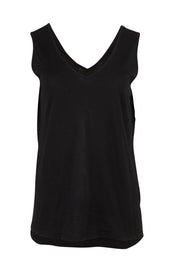 Preloved Need You Double Vee Tank - Black