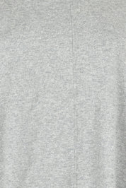 Product shot of the Have You Seam Me Cotton Cashmere Jumper in colour Smoke (Grey), detail